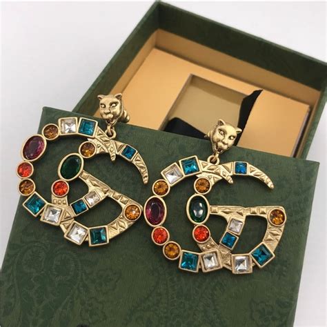 gucci earjngs|authentic Gucci earrings.